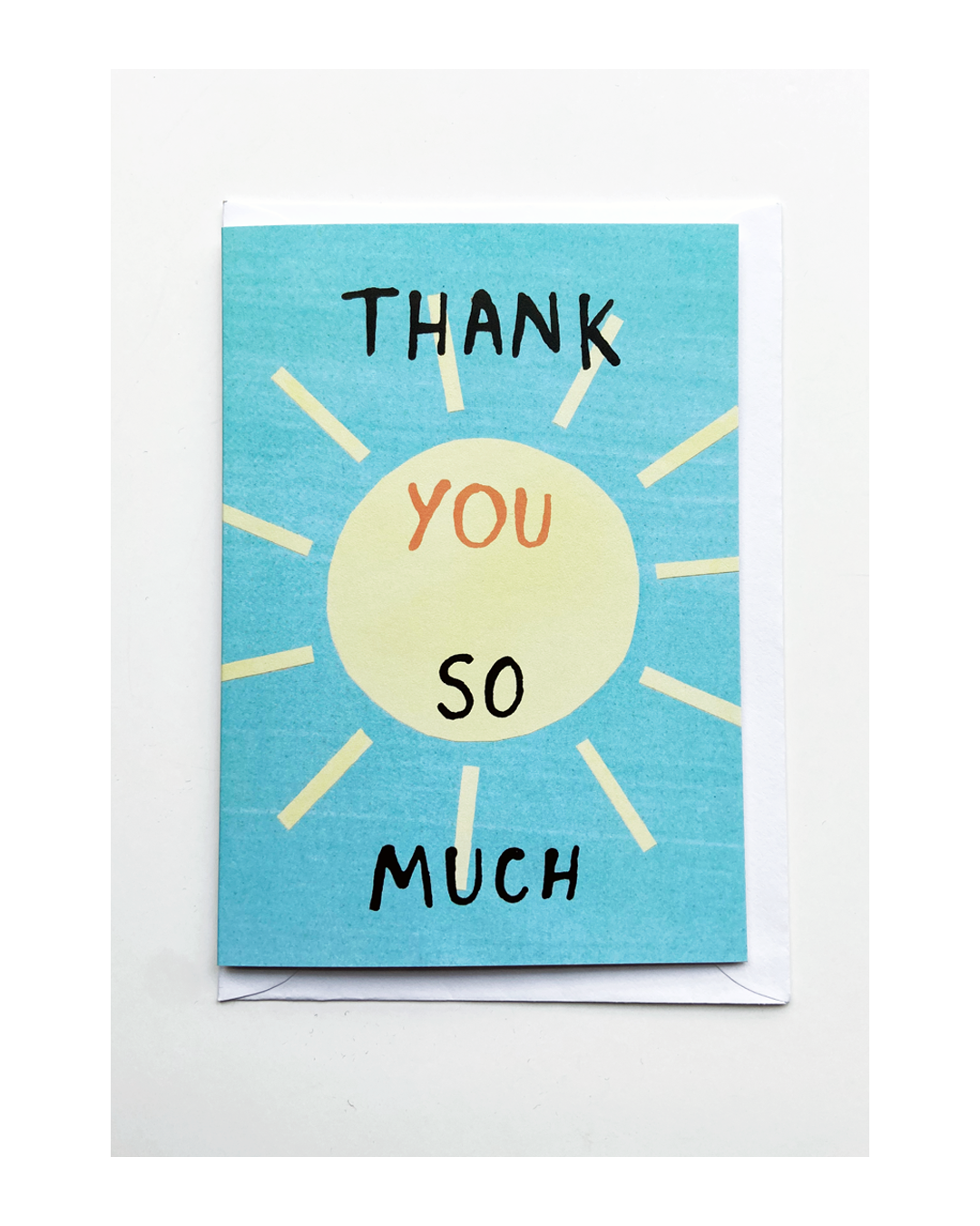 Thank You So Much A6 Greeting Card