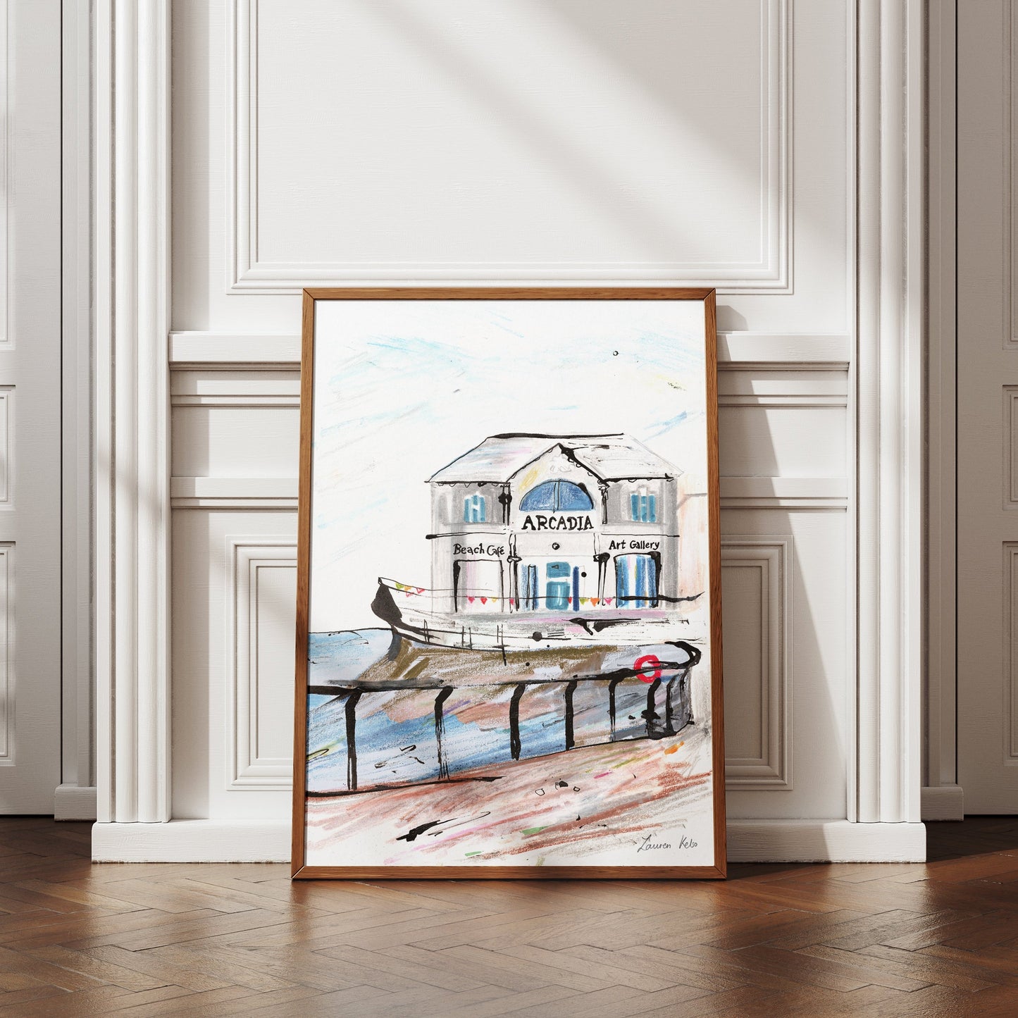 Arcadia Illustration Print