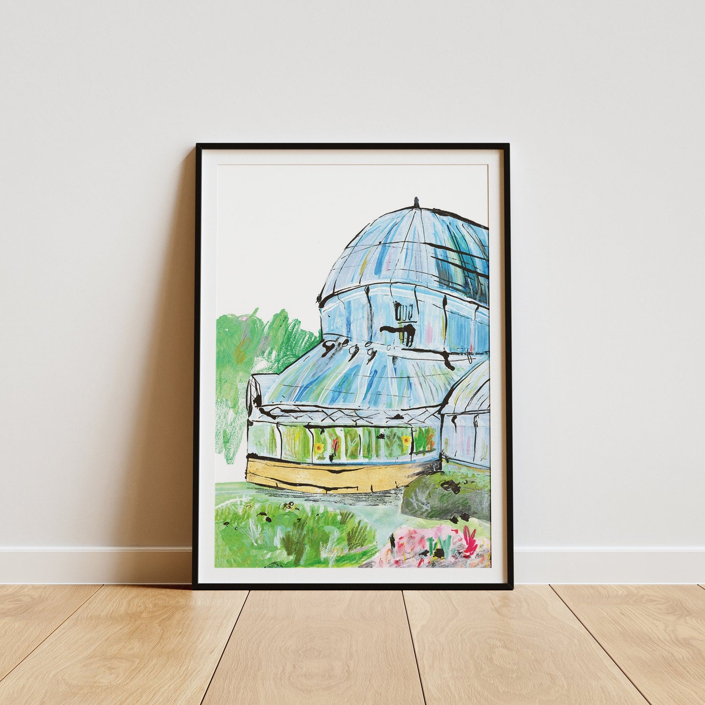 BELFAST BOTANIC GARDENS PRINT