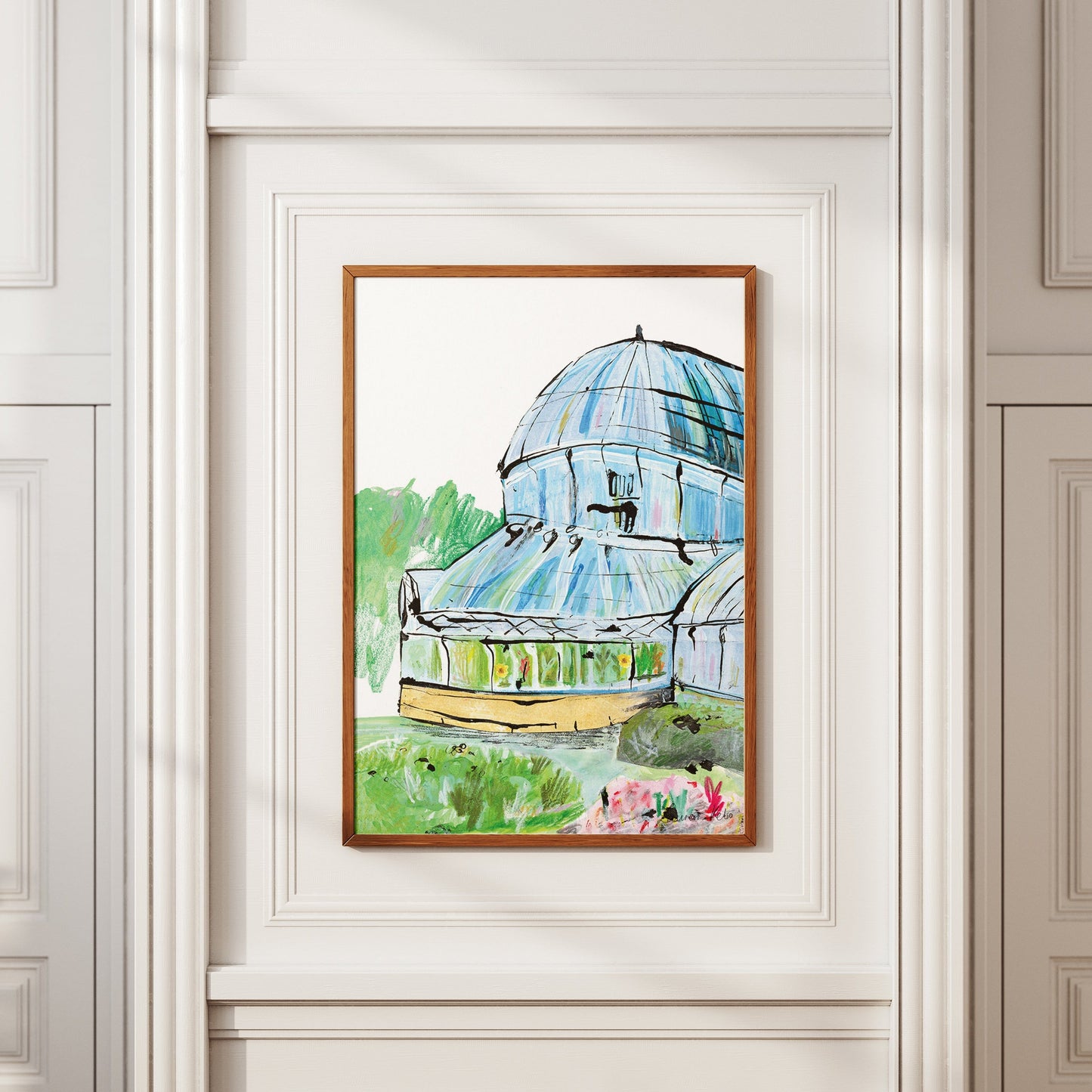 BELFAST BOTANIC GARDENS PRINT