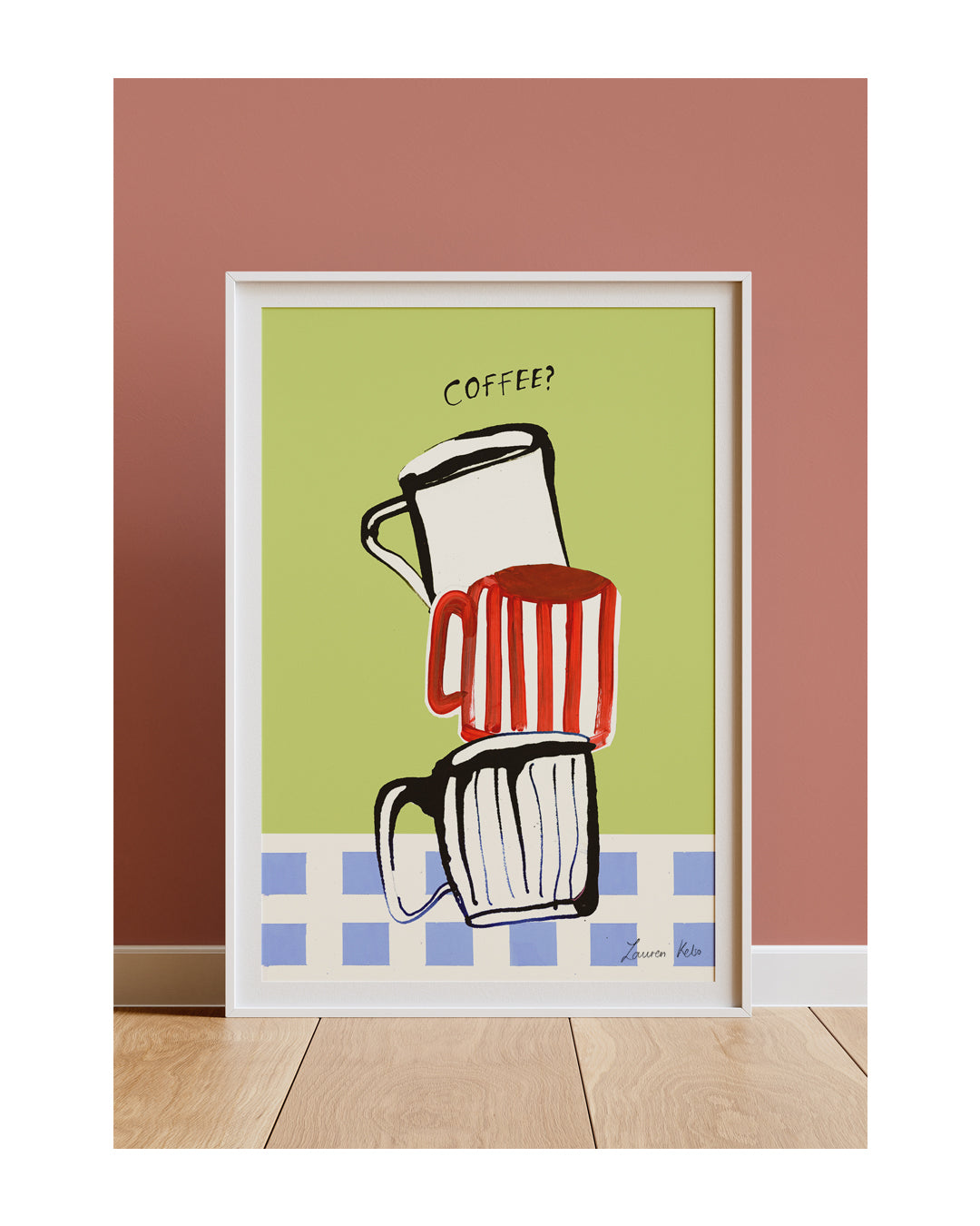 'COFFEE?' PRINT