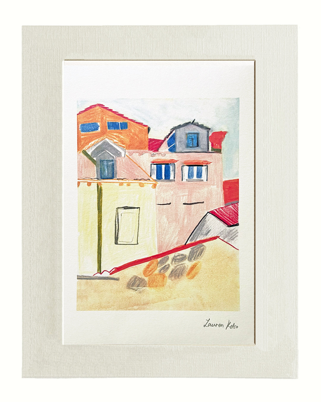Sunset Rooftops Print