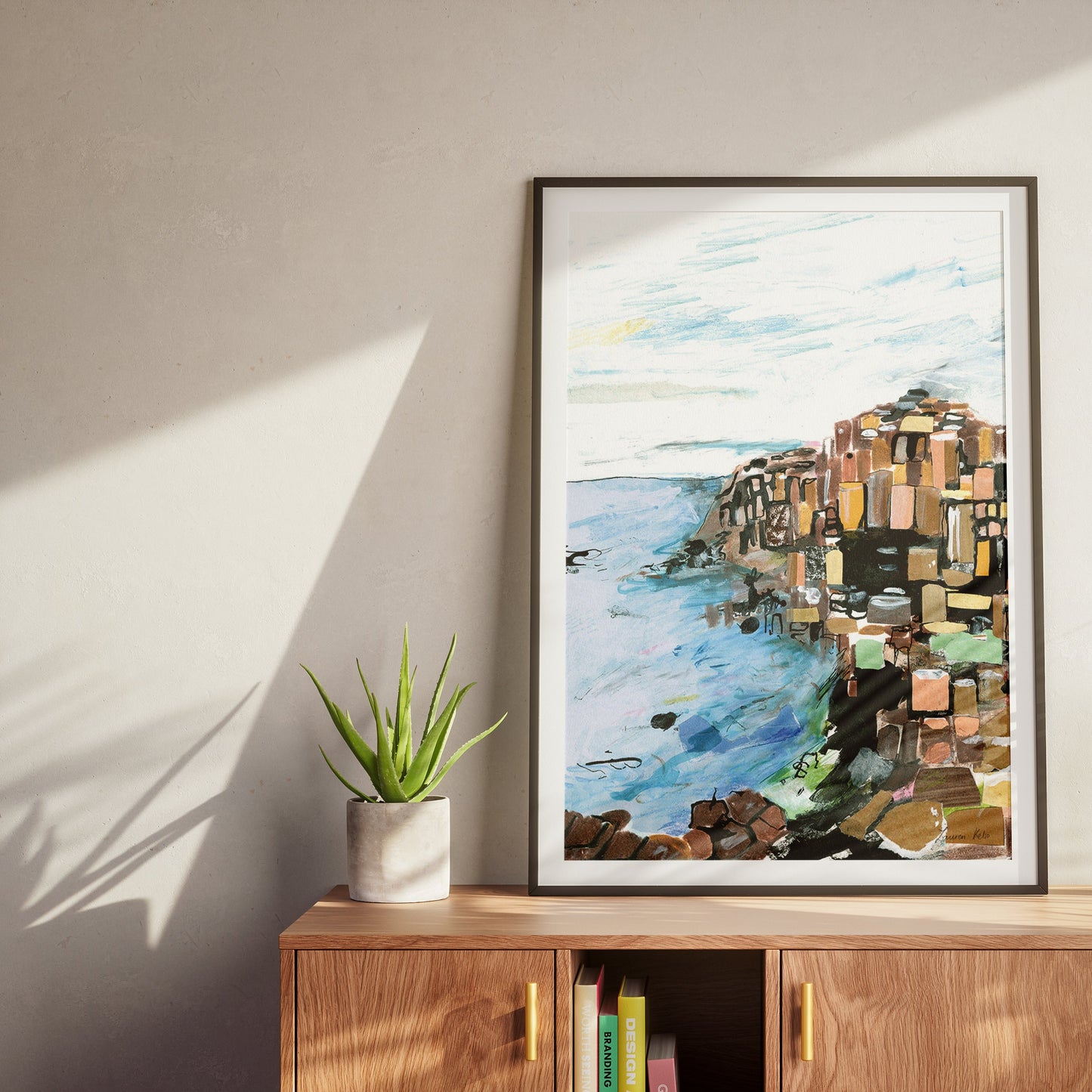 Giant's Causeway Illustration Print