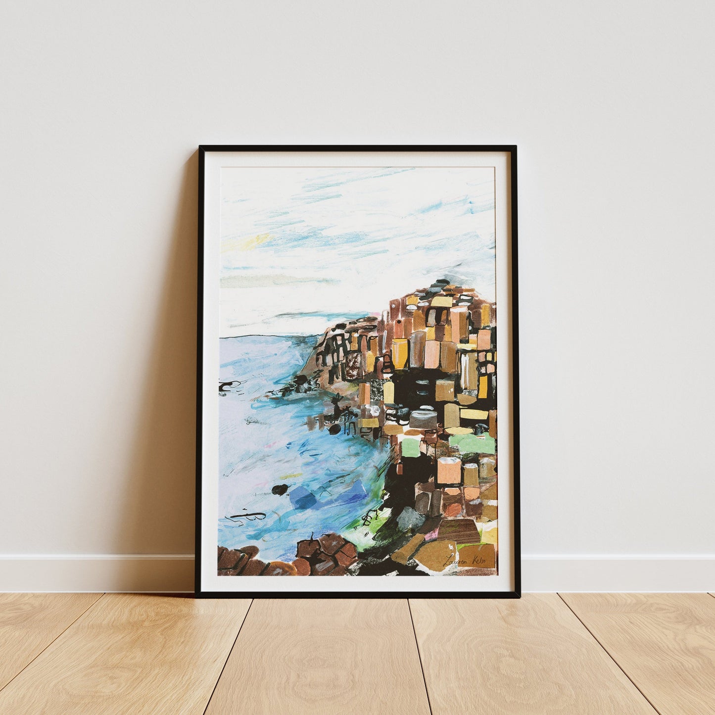 Giant's Causeway Illustration Print