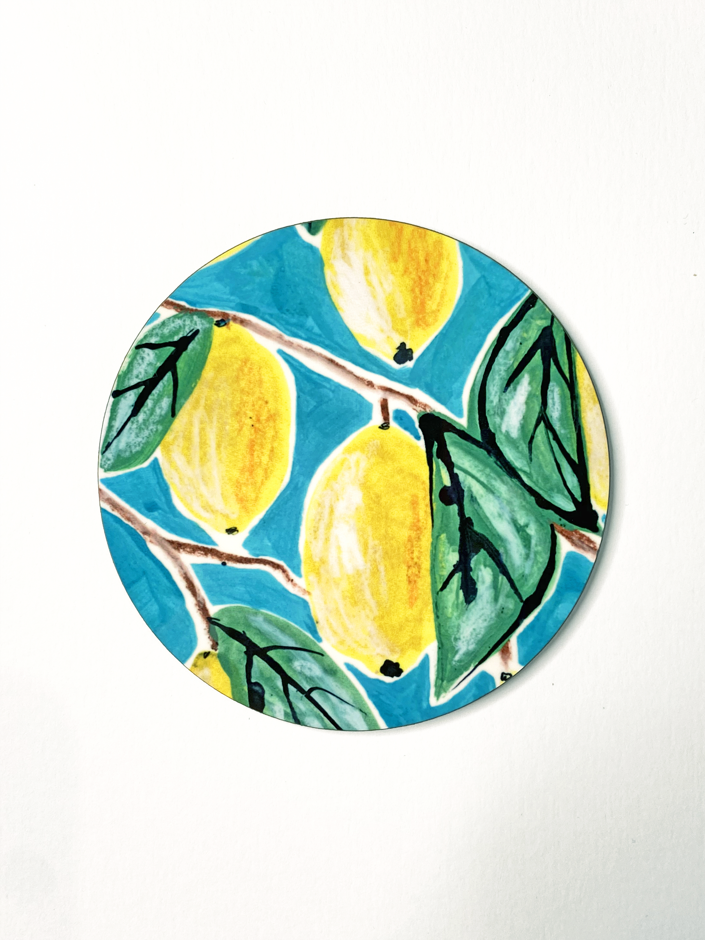LEMONS CIRCLE COASTER