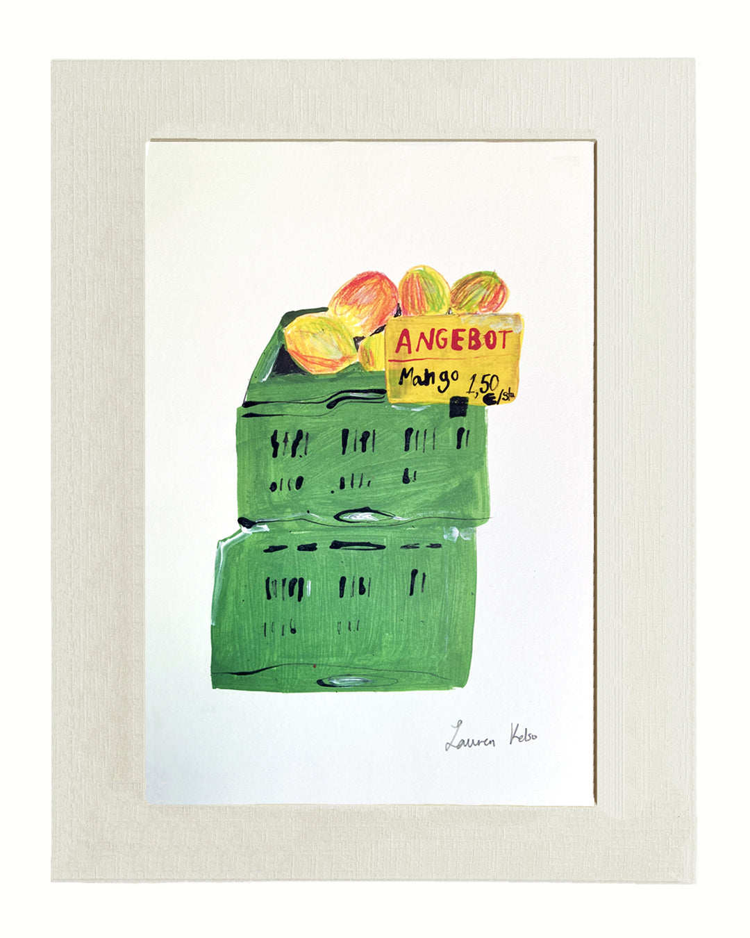 GERMAN MANGOES PRINT