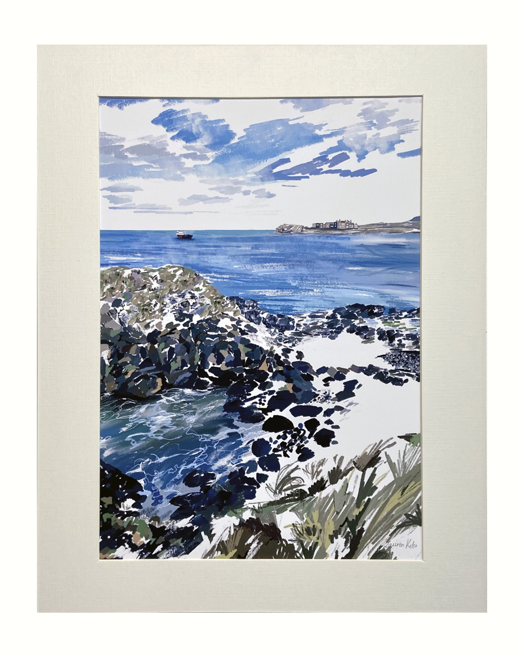 Portballintrae Illustration Print