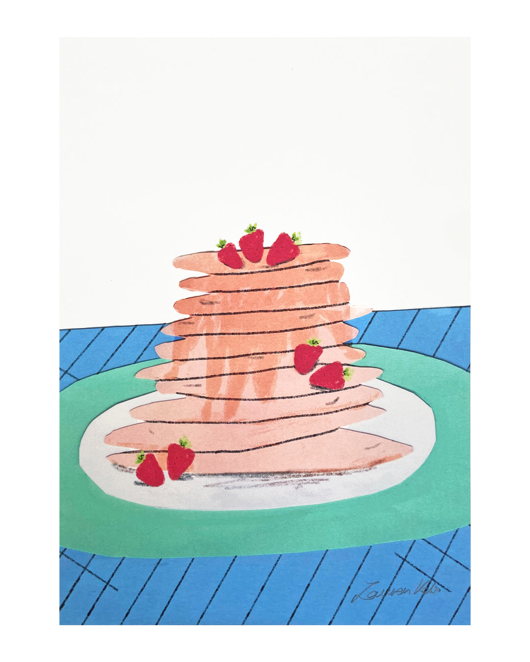 PANCAKE STACK PRINT
