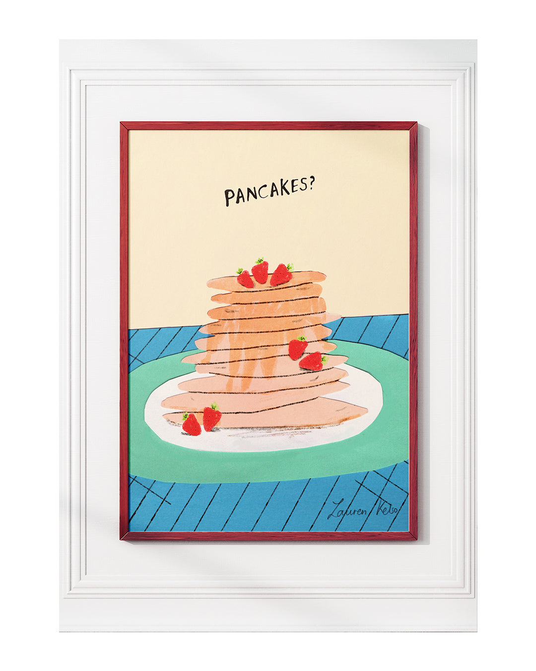 'PANCAKE STACK' PRINT