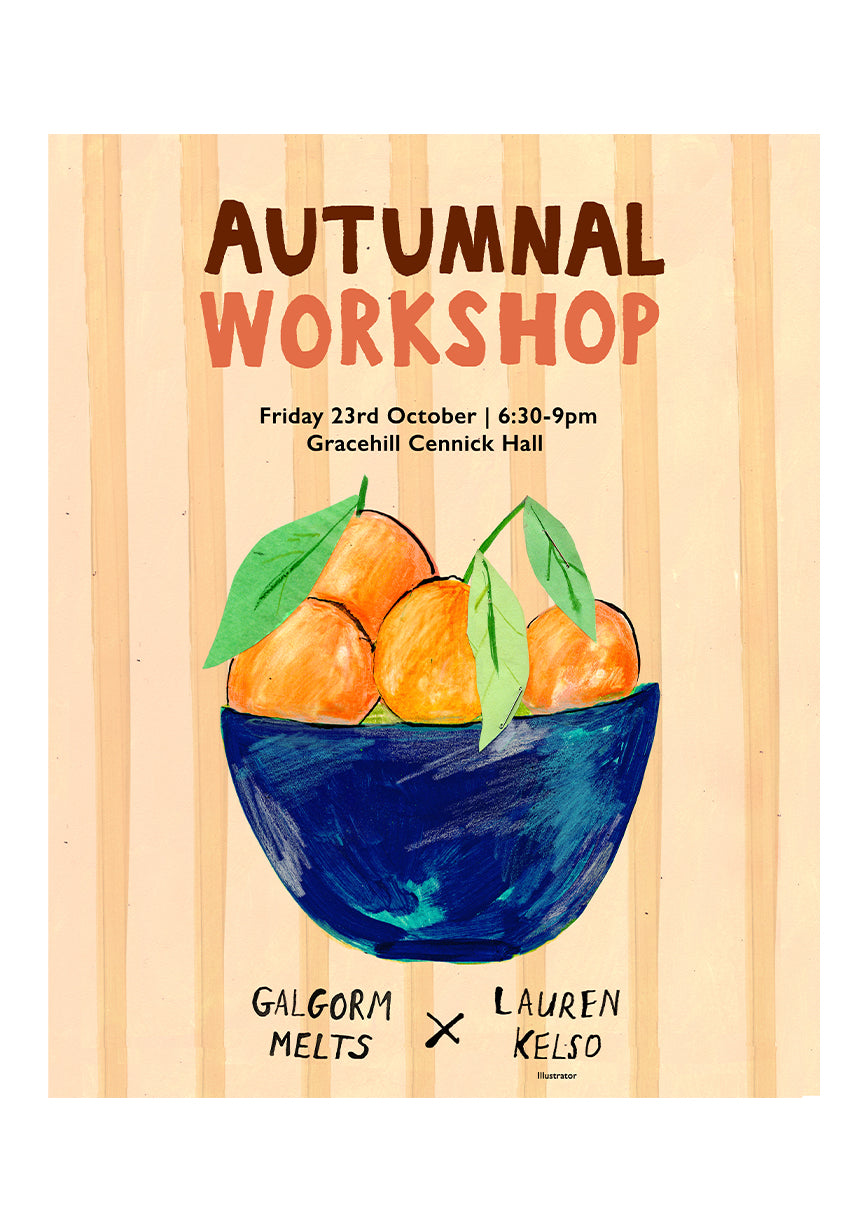 'AUTUMN WORKSHOP: GALGORM MELTS X LAUREN KELSO ILLUSTRATOR'