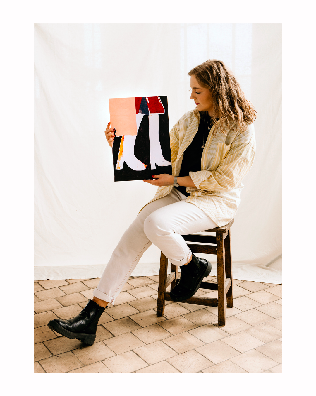 WHITE BOOTS A3 GICLÉE PRINT - LIMITED EDITION