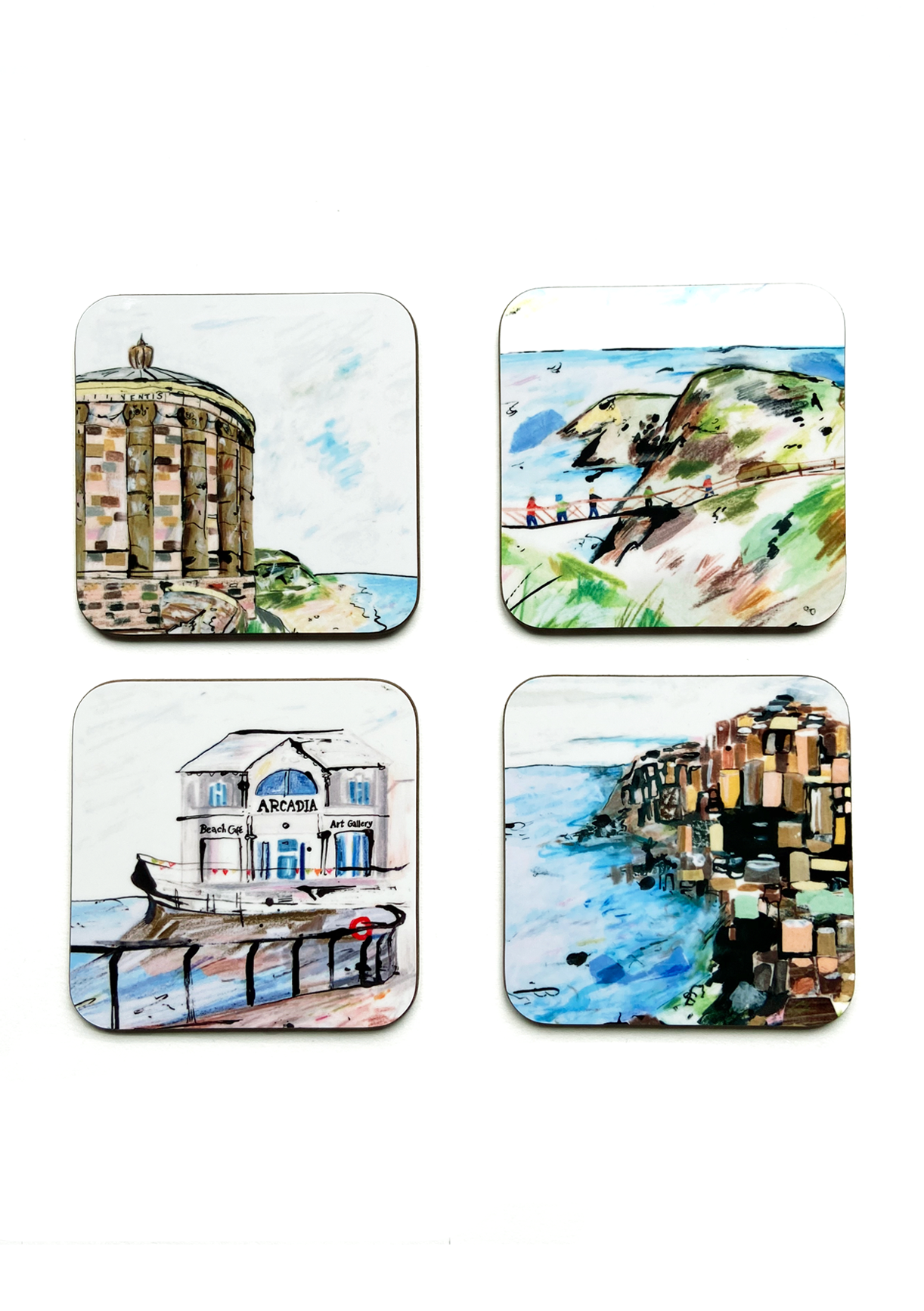 ARCADIA SQUARE COASTER