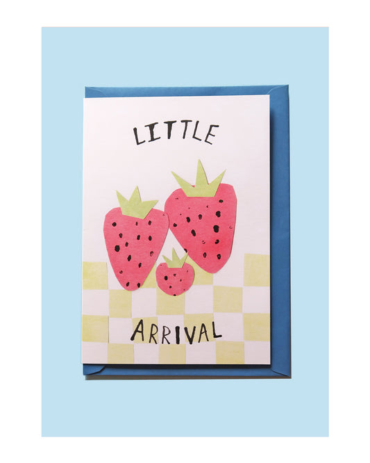 Little Arrival Baby Illustrated A5 Card