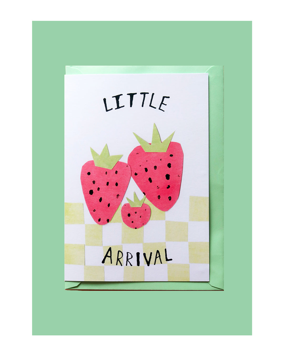 Little Arrival Baby Illustrated A5 Card