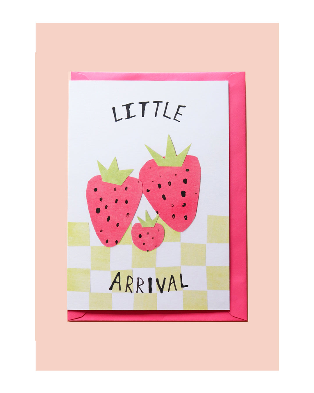 Little Arrival Baby Illustrated A5 Card