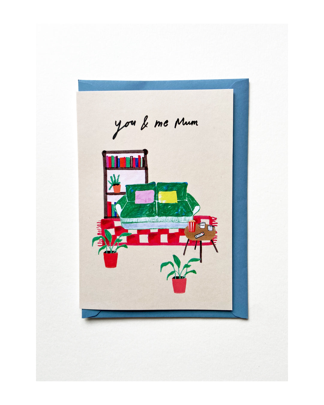 'YOU & ME MUM' A6 GREETING CARD