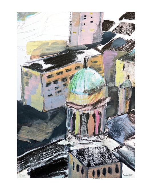 Limited Edition Belfast City A3 Giclée Print