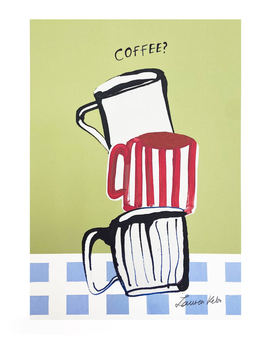'COFFEE?' PRINT