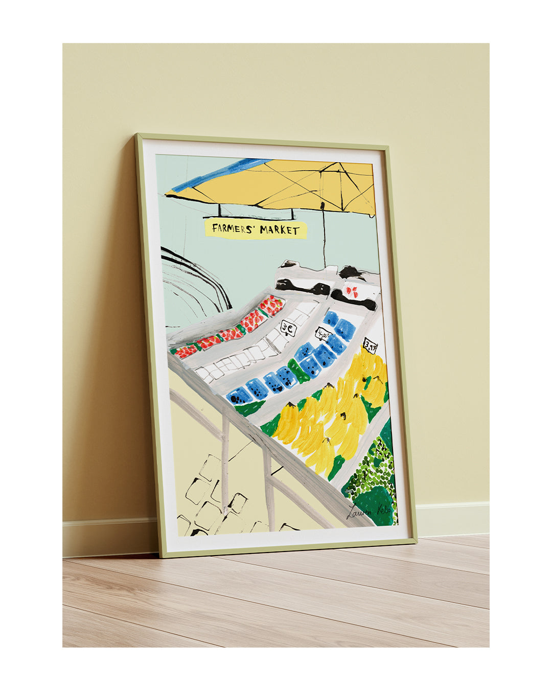 FARMERS' MARKET PRINT