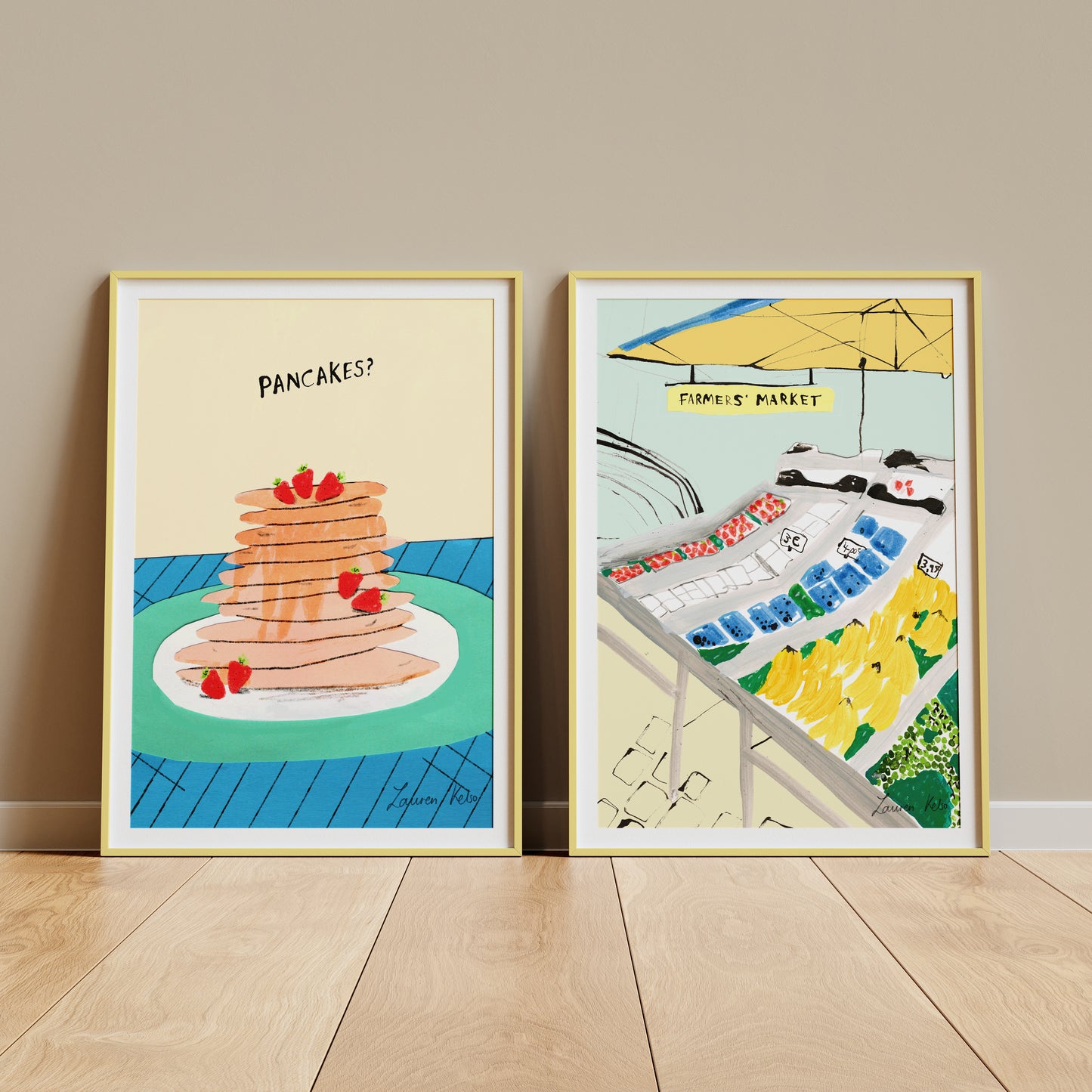 FARMERS' MARKET PRINT