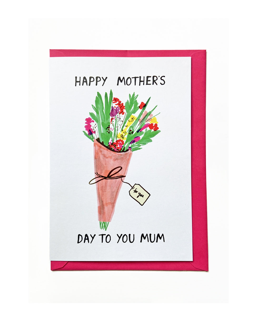 'HAPPY MOTHER'S TO YOU' A5 GREETING CARD