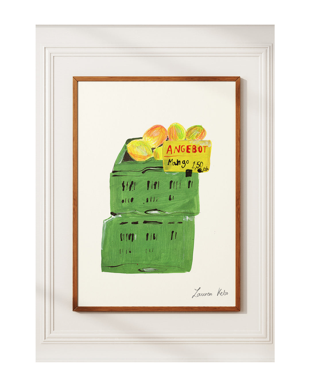 GERMAN MANGOES PRINT
