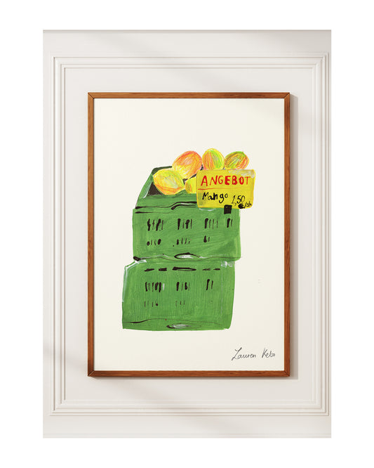 GERMAN MANGOES PRINT