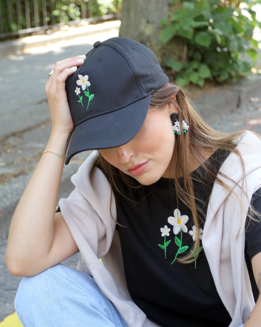 Mighty Daisy Embroidered Cap