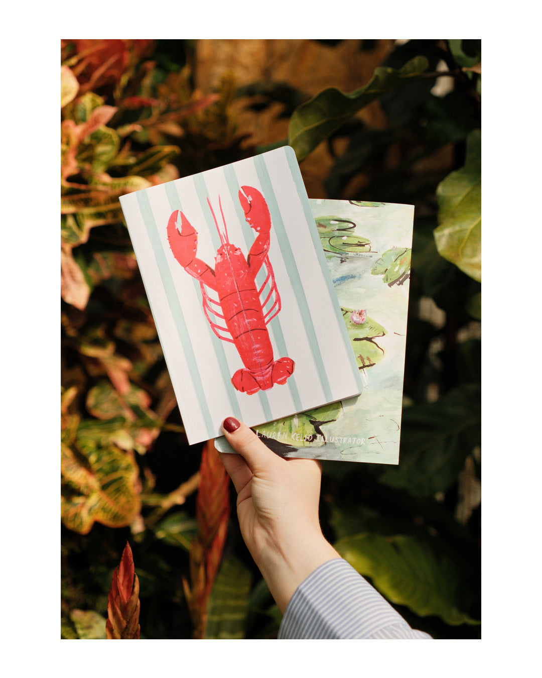 'LOBSTER A5 SOFT BACK NOTEBOOK'