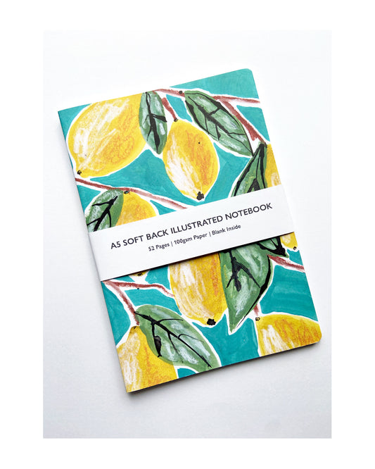 LEMONS A5 NOTEBOOK