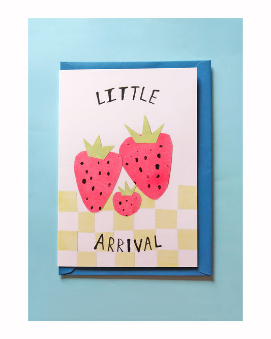Little Arrival Baby A5 Card