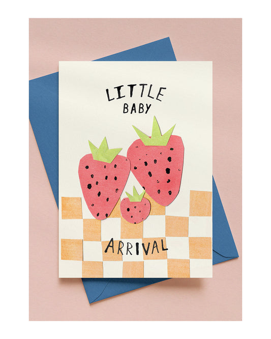 LITTLE BABY ARRIVAL A6 GREETING CARD