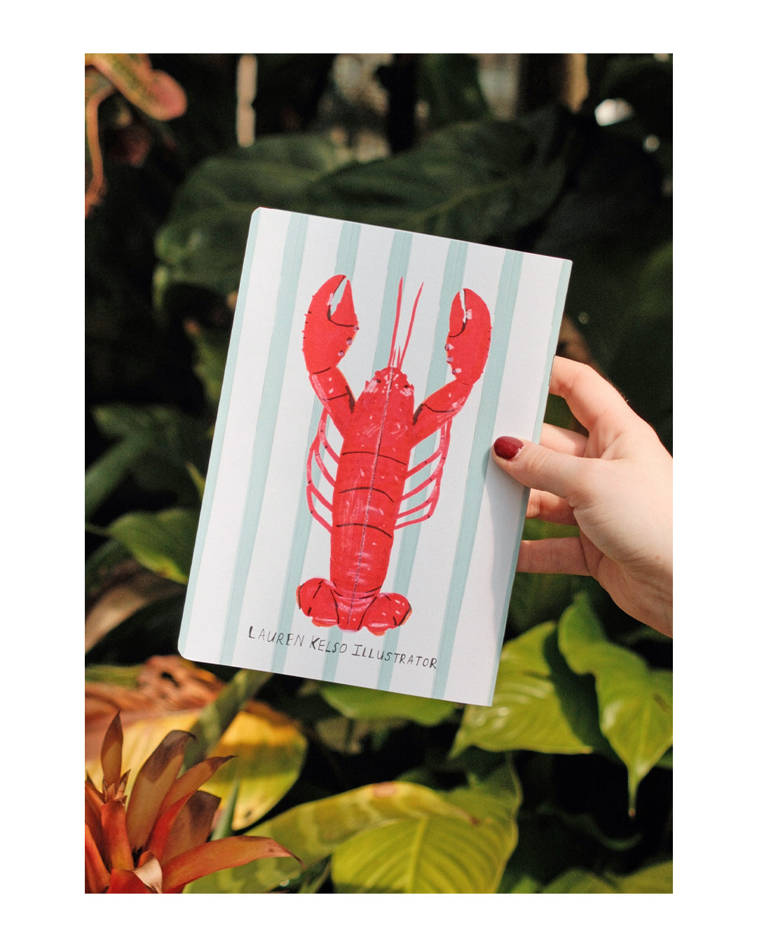 'LOBSTER A5 SOFT BACK NOTEBOOK'