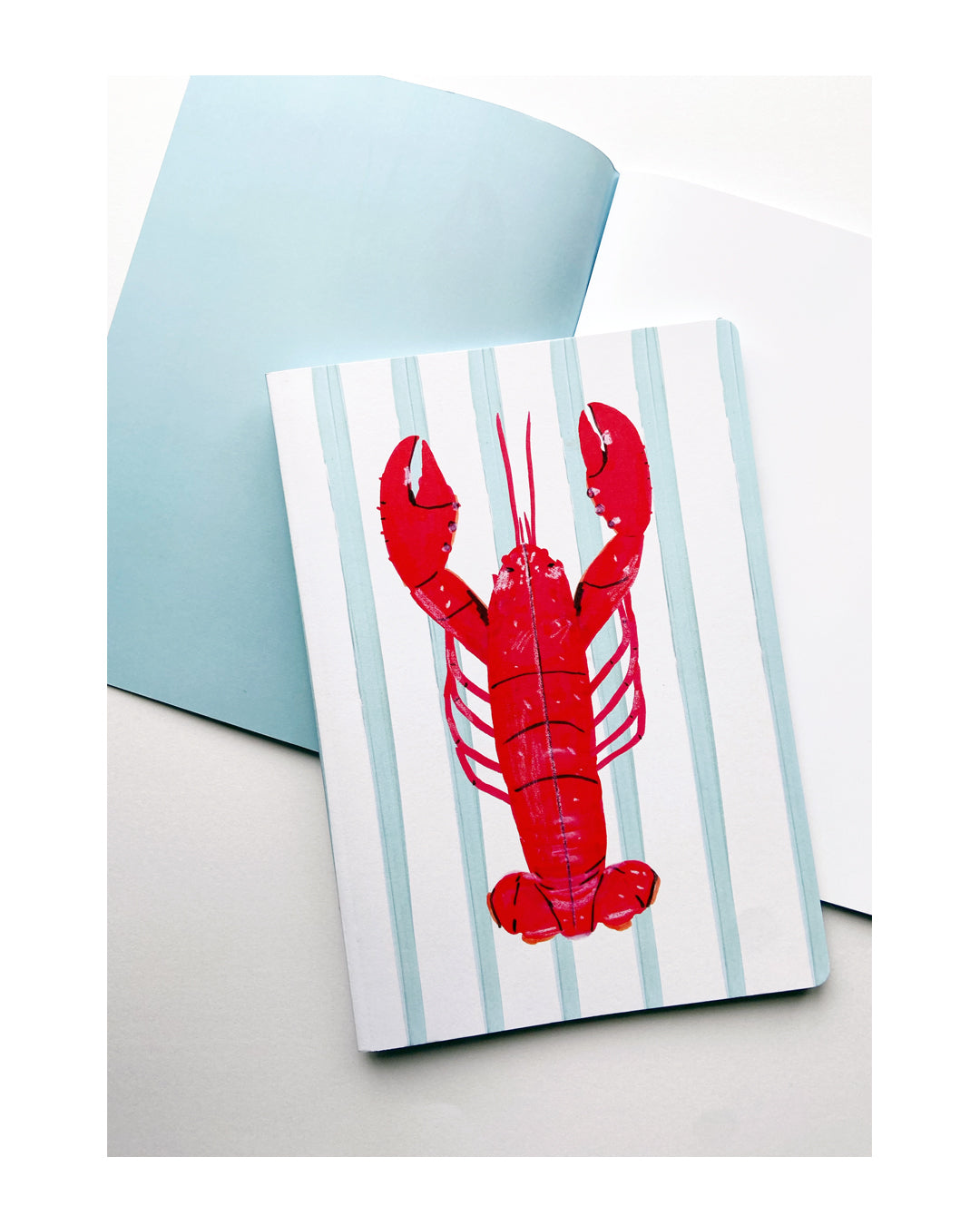 'LOBSTER' A5 SOFT BACK NOTEBOOK