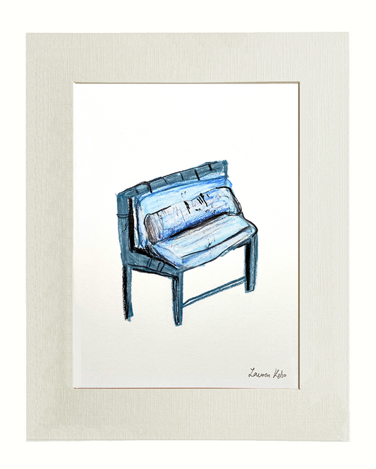 Chair A5 Illustration Print