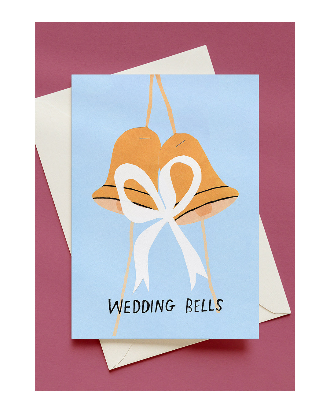 WEDDING BELLS A6 GREETING CARD
