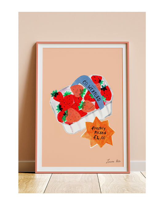 'WEXFORD STRAWBERRIES' PRINT