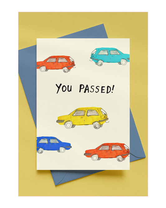 YOU PASSED! A6 CARD