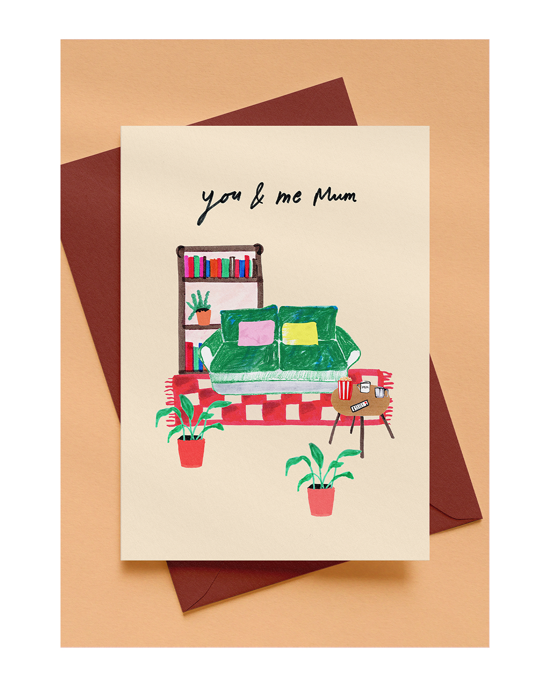 YOU & ME MUM A6 GREETING CARD
