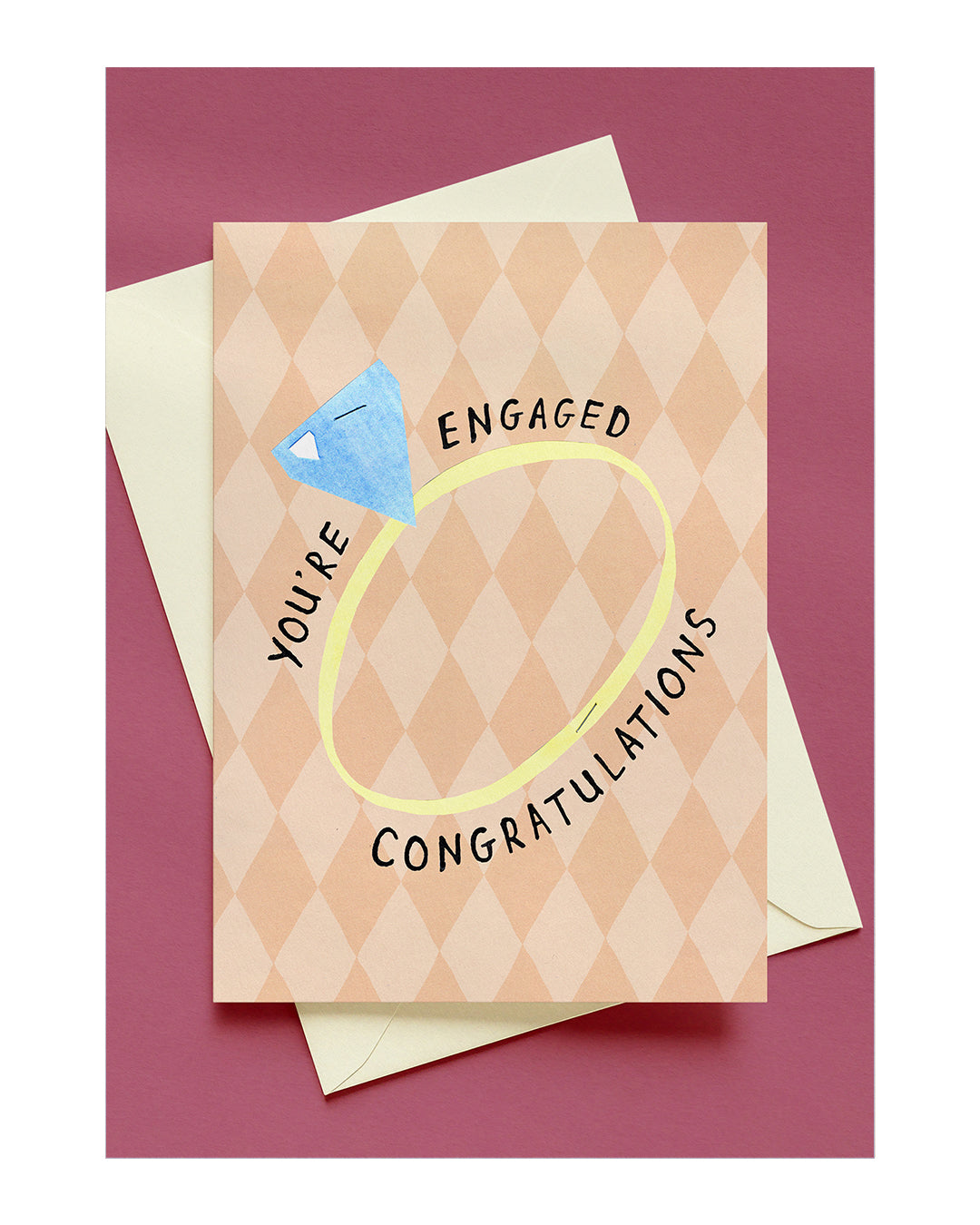 YOU'RE ENGAGED A6 GREETING CARD
