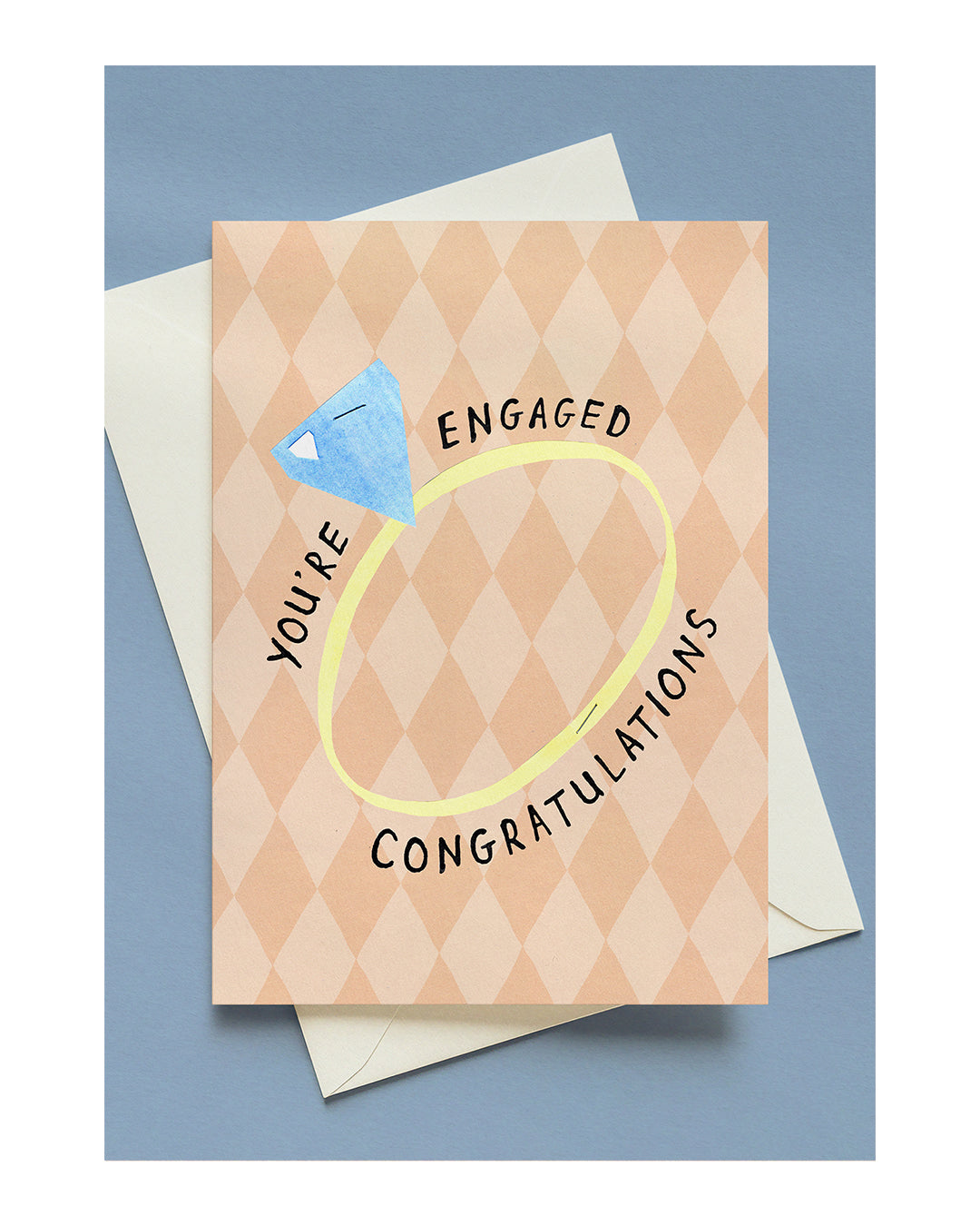 YOU'RE ENGAGED A6 GREETING CARD