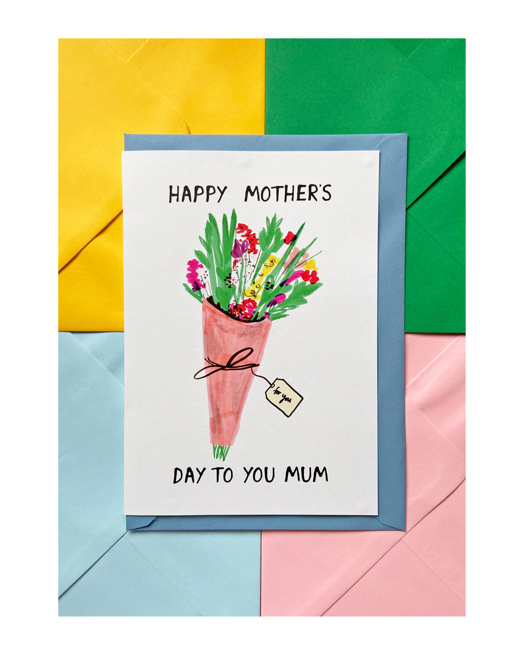 'HAPPY MOTHER'S TO YOU' A5 GREETING CARD