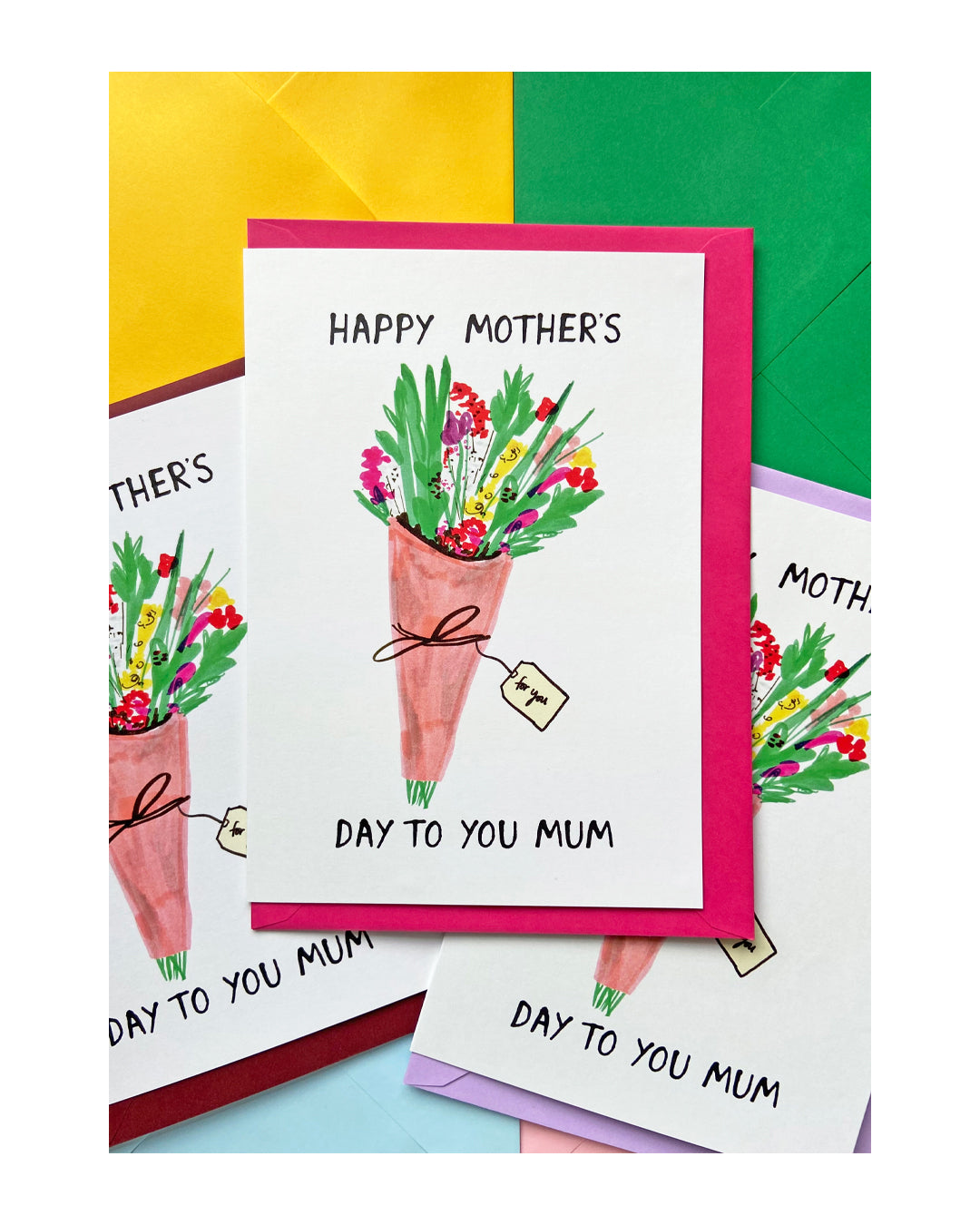 'HAPPY MOTHER'S TO YOU' A5 GREETING CARD