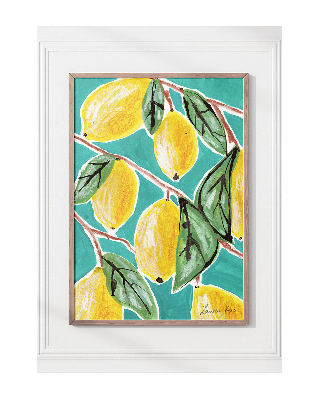 'LEMONS' PRINT
