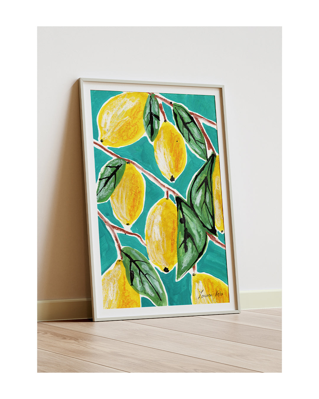 'LEMONS' PRINT