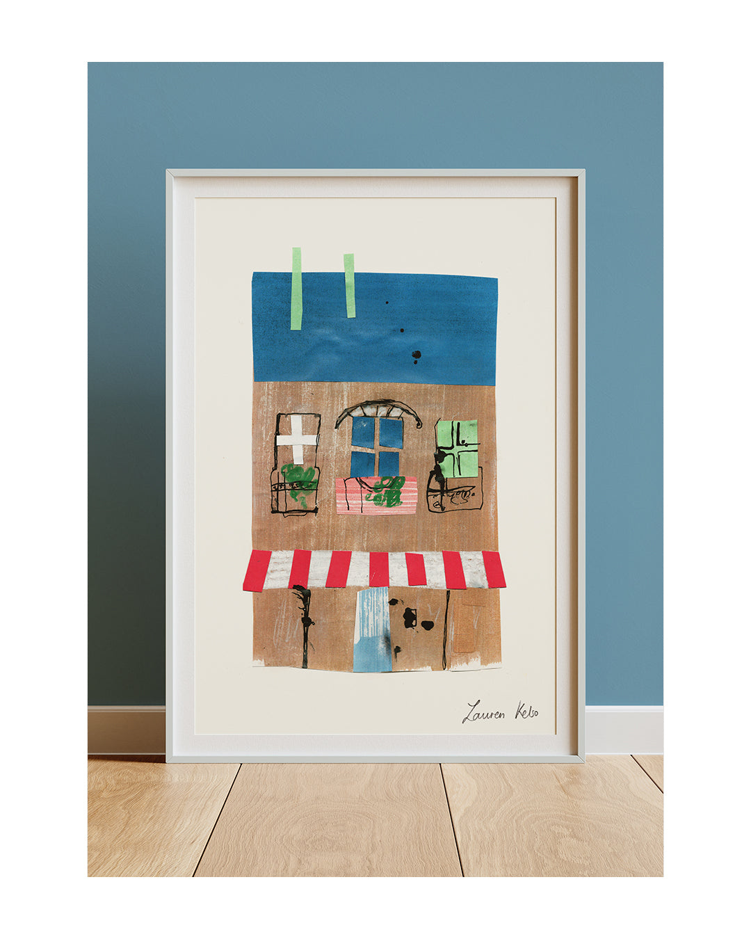 PARISIAN BUILIDNG PRINT
