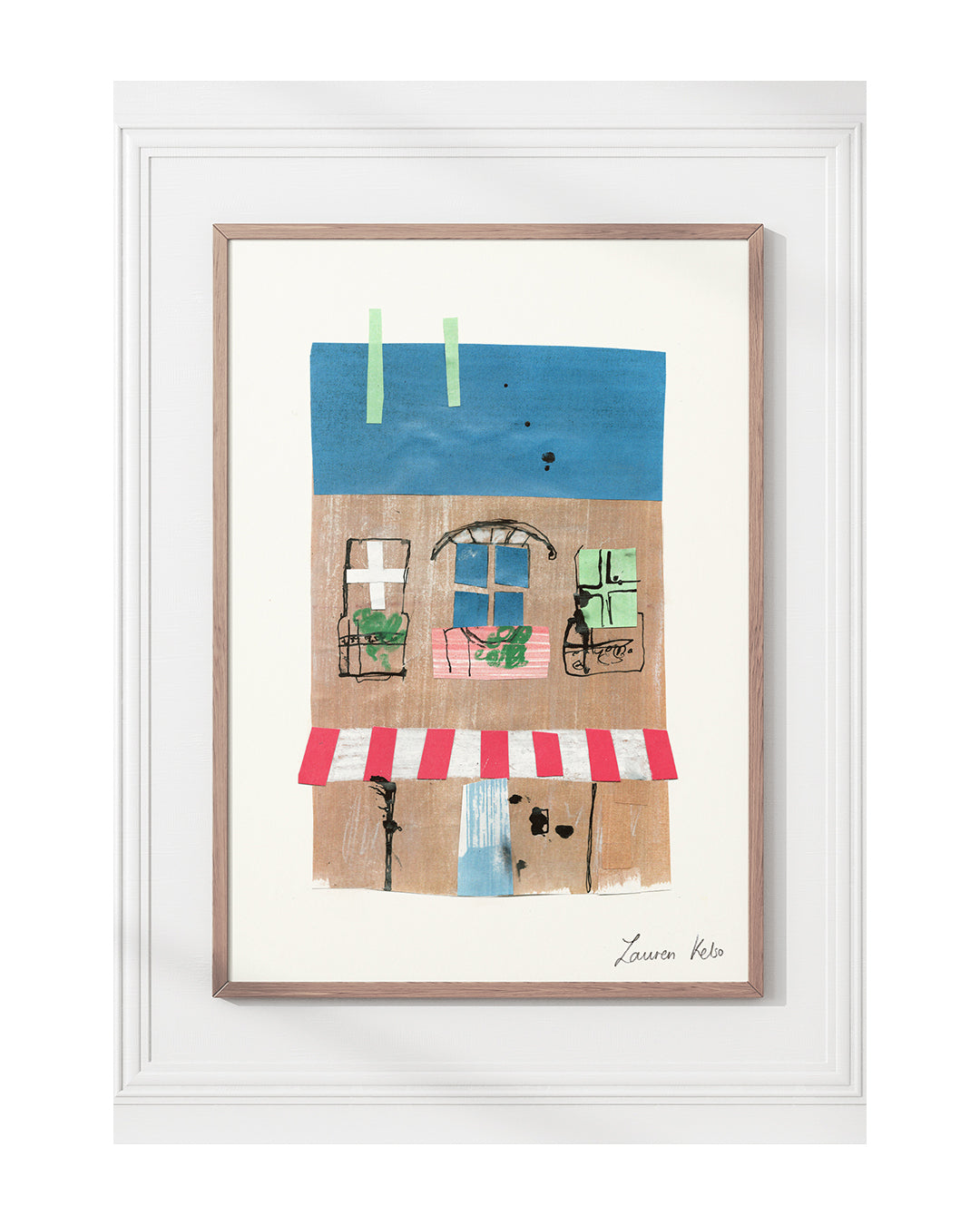 PARISIAN BUILIDNG PRINT