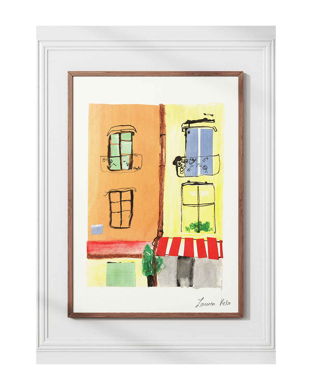 PARISIAN STREET PRINT
