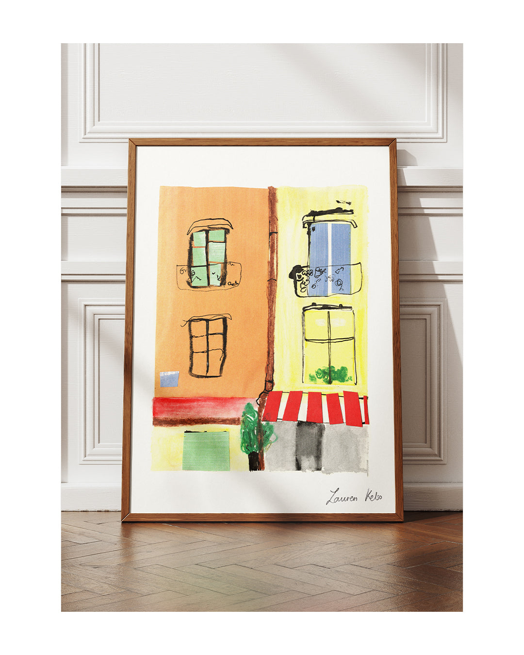 PARISIAN STREET PRINT