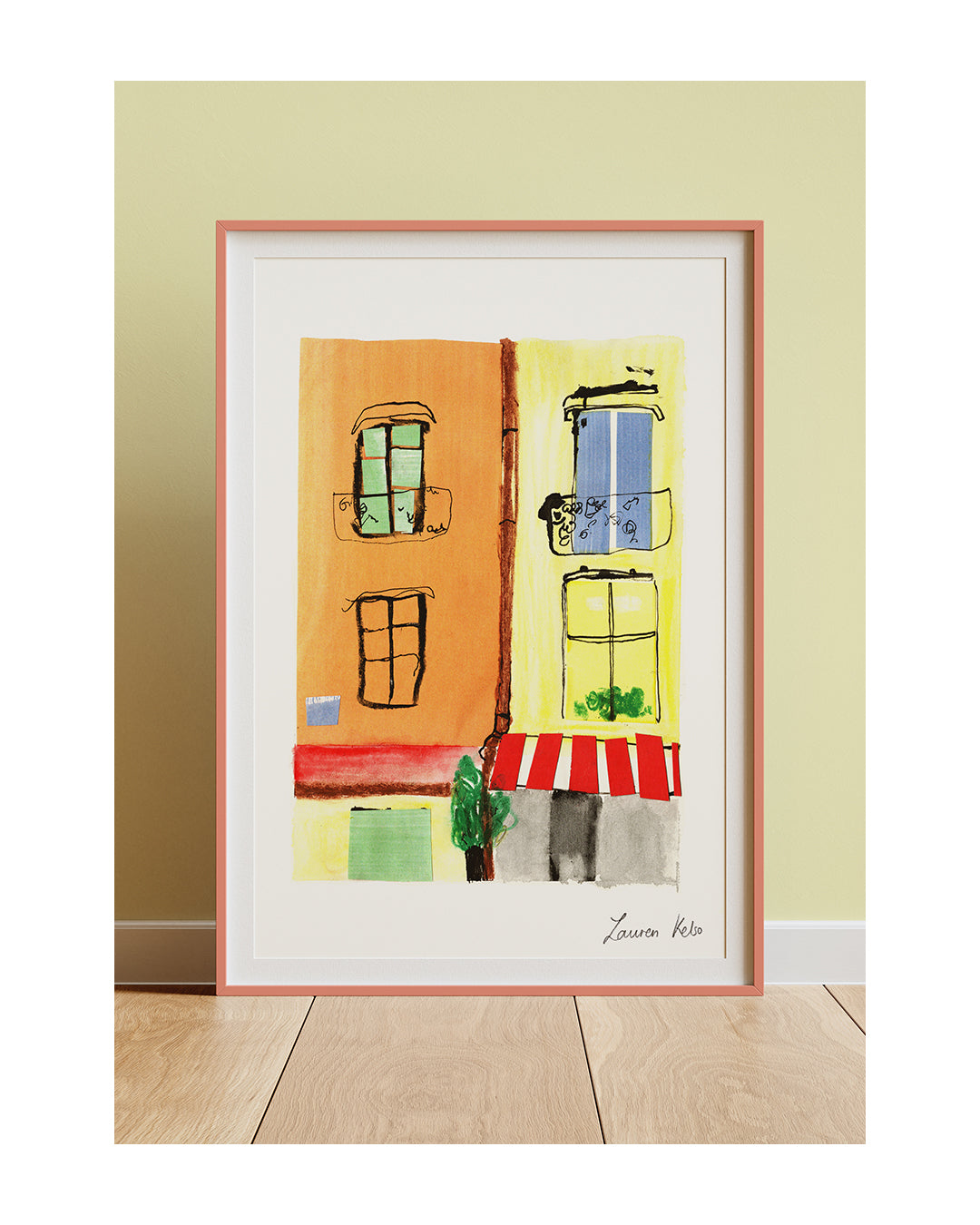 PARISIAN STREET PRINT